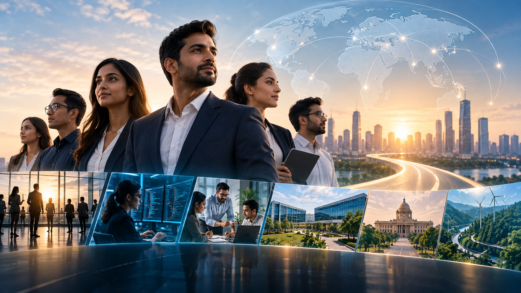 Enterprise capability ecosystem connecting people, technology and delivery environments